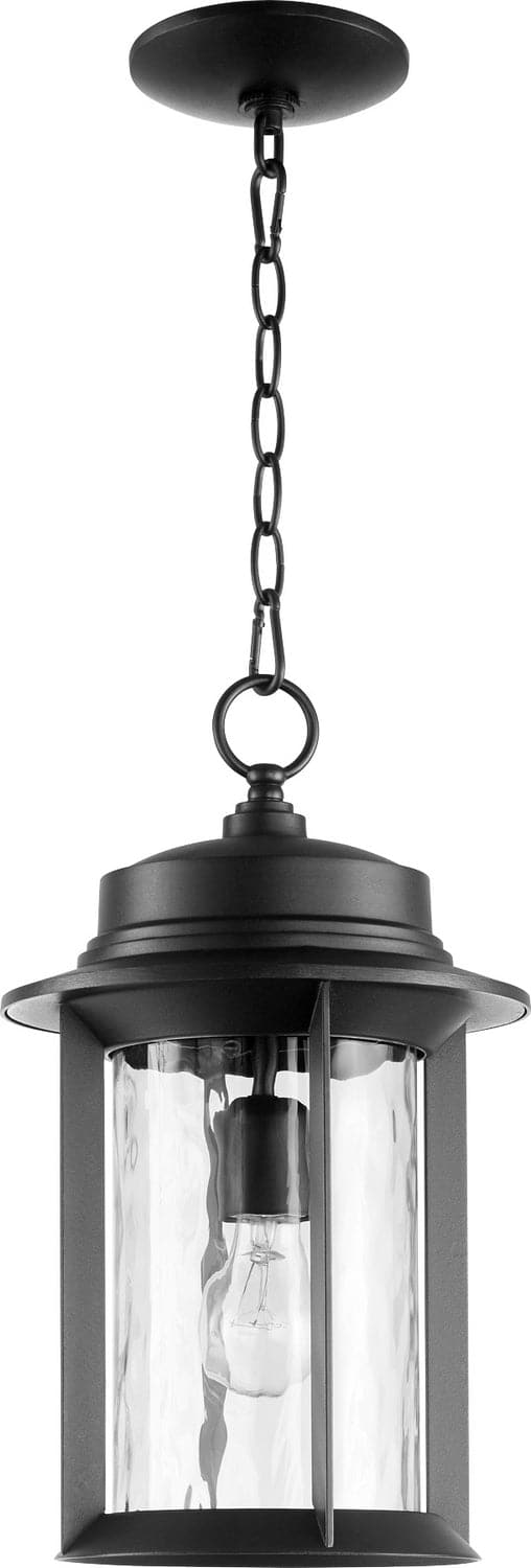 Quorum - 7247-9-69 - One Light Outdoor Lantern - Charter - Textured Black