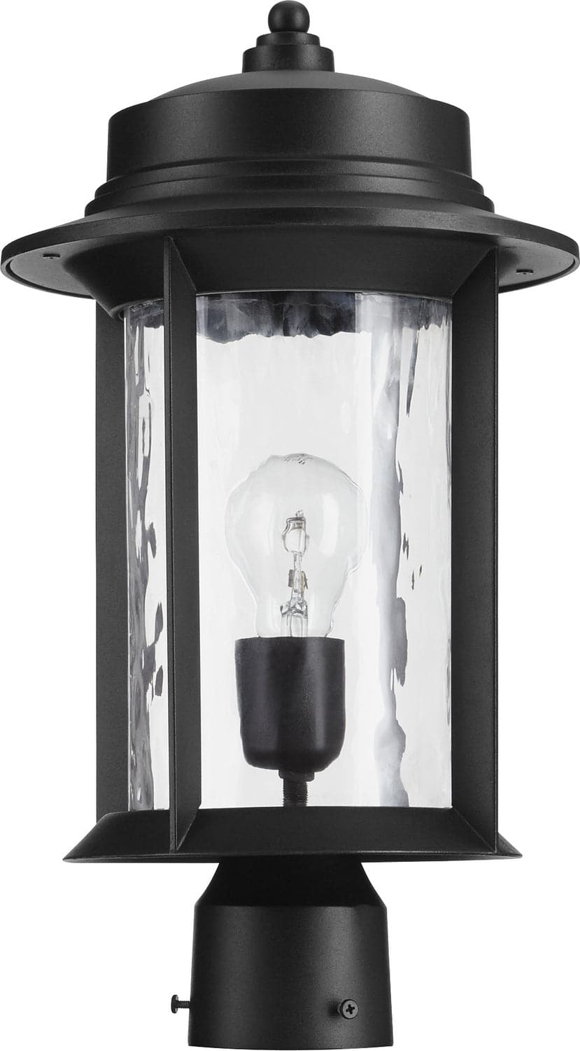 Quorum - 7248-9-69 - One Light Post Mount - Charter - Textured Black