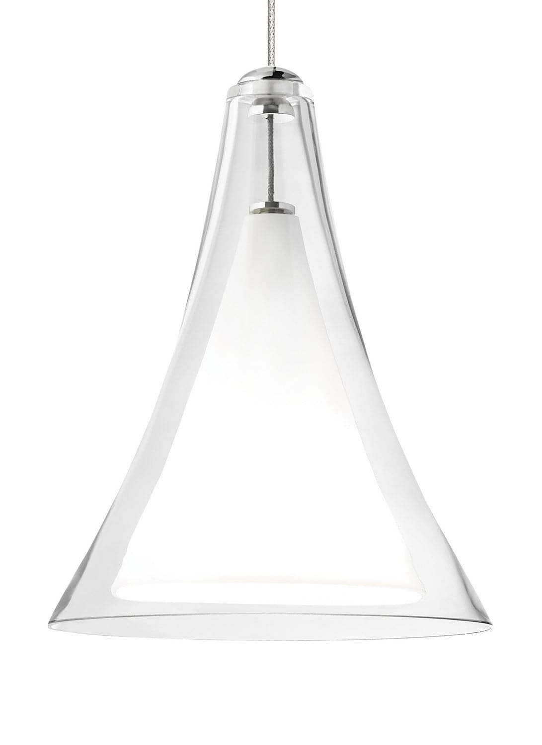 Visual Comfort Modern - 700FJMLPCC - Pendant - Melrose II - Chrome