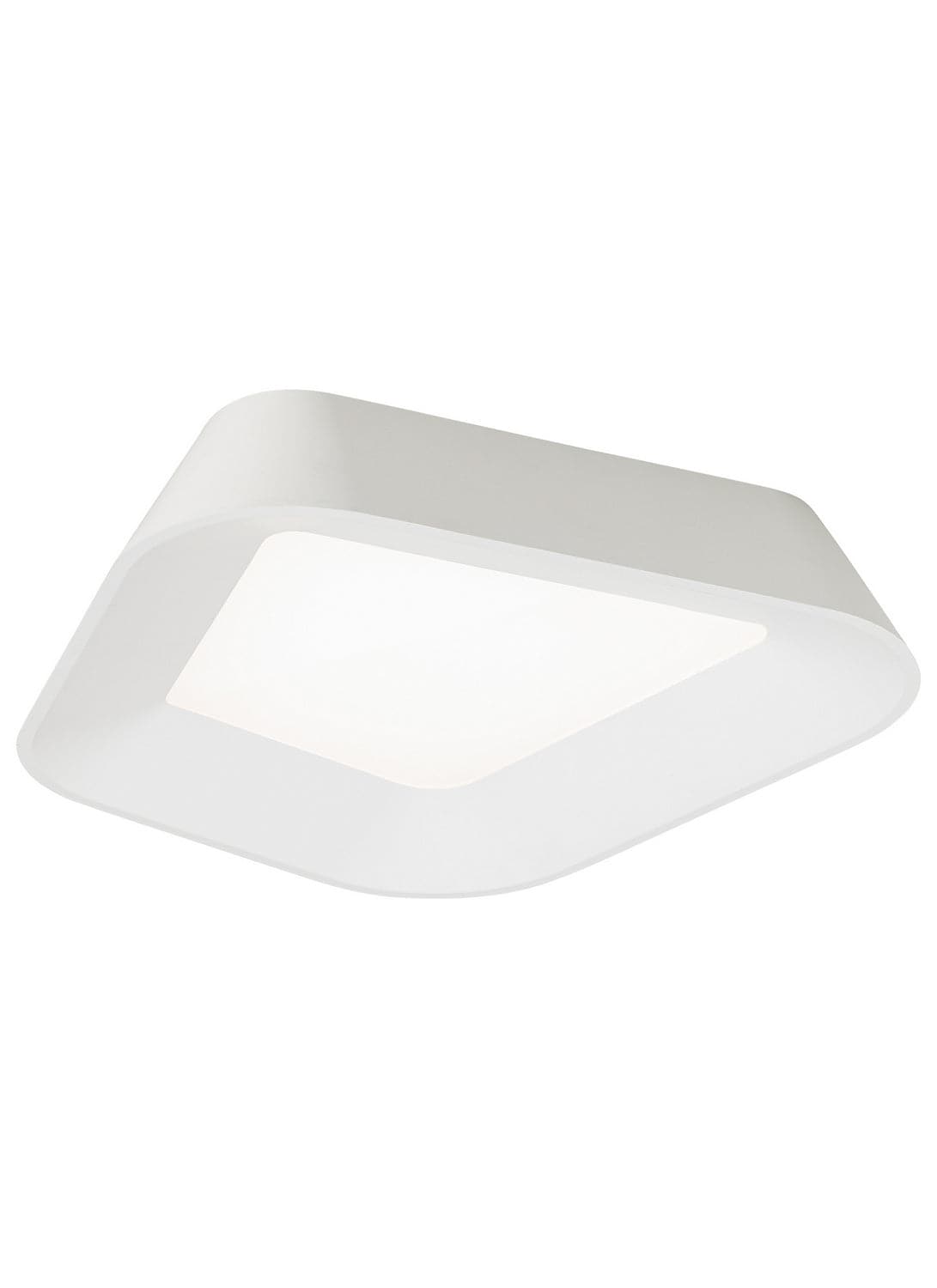 Visual Comfort Modern - 700FMRHNSWW-LED930 - LED Ceiling Mount - Rhonan - Matte White / White