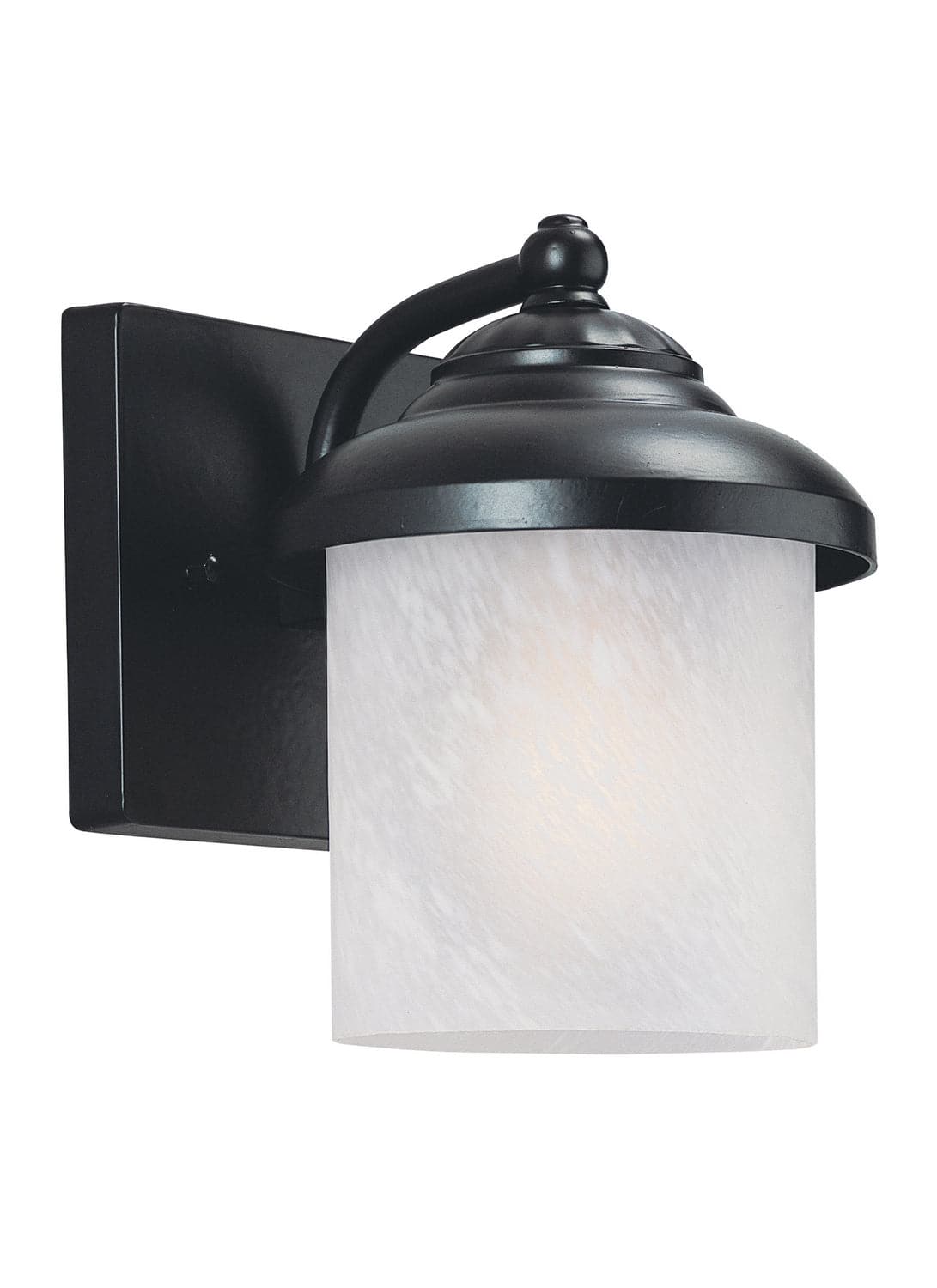 Generation Lighting. - 84048-12 - One Light Outdoor Wall Lantern - Yorktown - Black