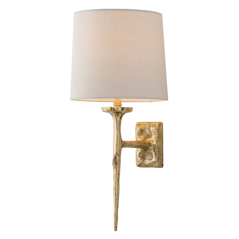 Five Light Wall Sconce from the Franz collection in Matte Brass finish