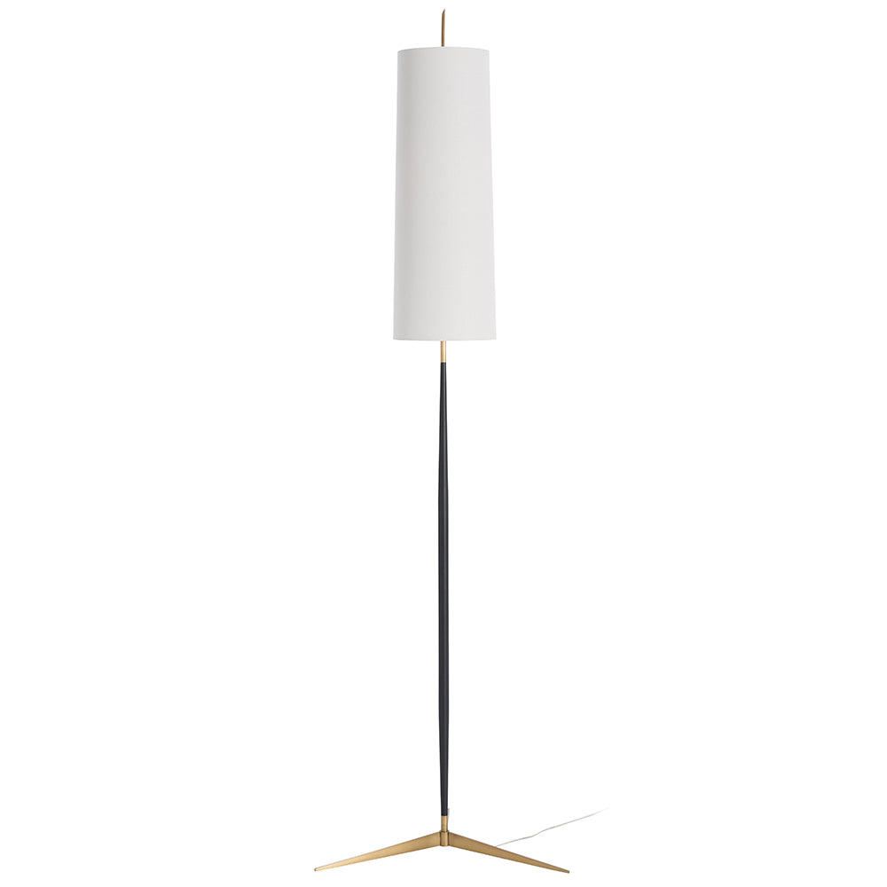 One Light Floor Lamp from the Dunn collection in Bronze finish