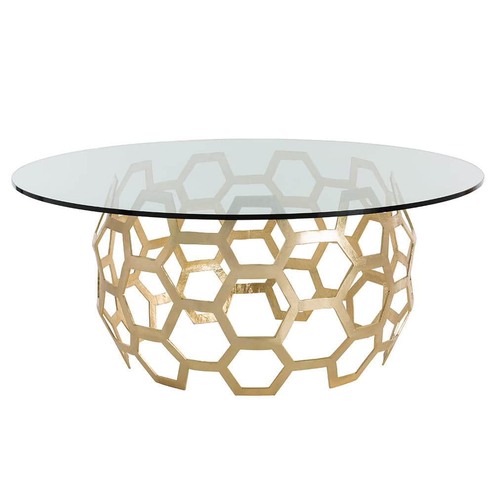 Arteriors - DS2012 - Dining Table - Dolma - Gold Leafed Aluminum