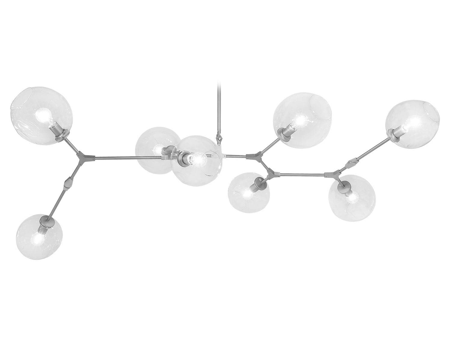 Avenue Lighting - HF8088-CH - Eight Light Chandelier - Fairfax - Matte Chrome