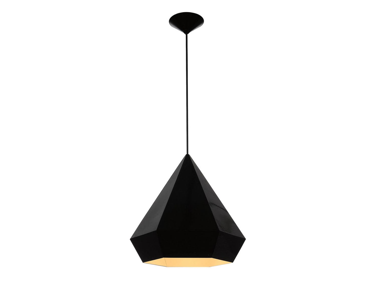 Avenue Lighting - HF9115-BK - One Light Pendant - Doheny Ave. - Black