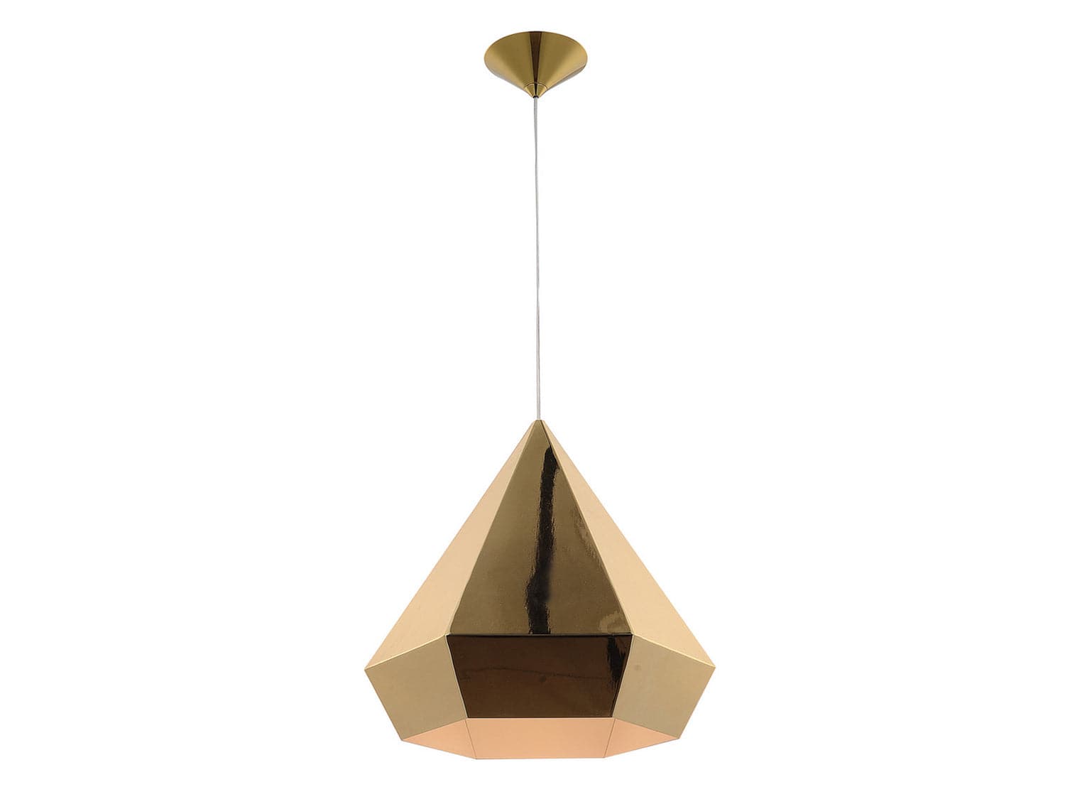 Avenue Lighting - HF9115-GL - One Light Pendant - Doheny Ave. - Gold