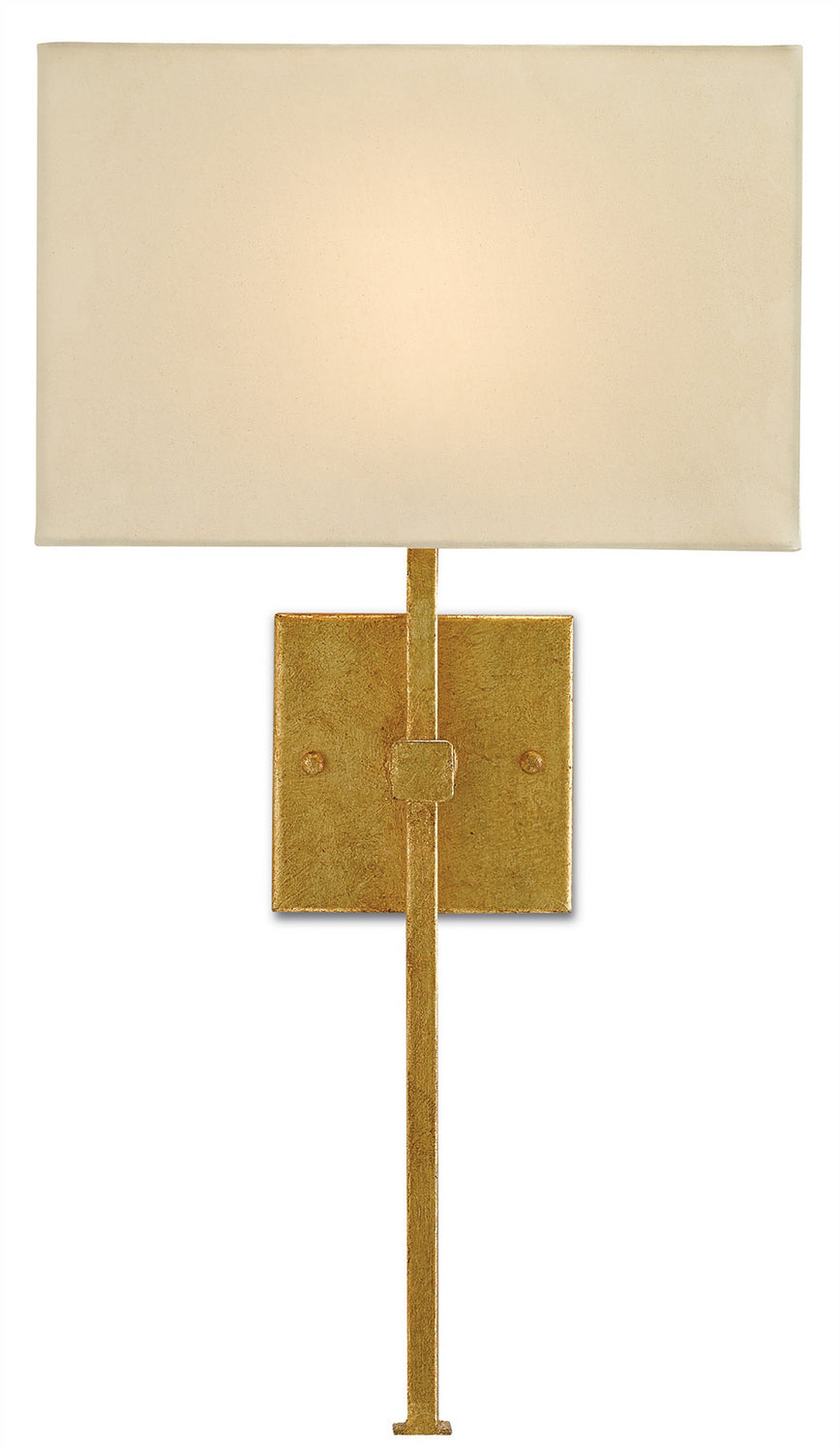 One Light Wall Sconce from the Ashdown collection in Antique Gold Leaf finish