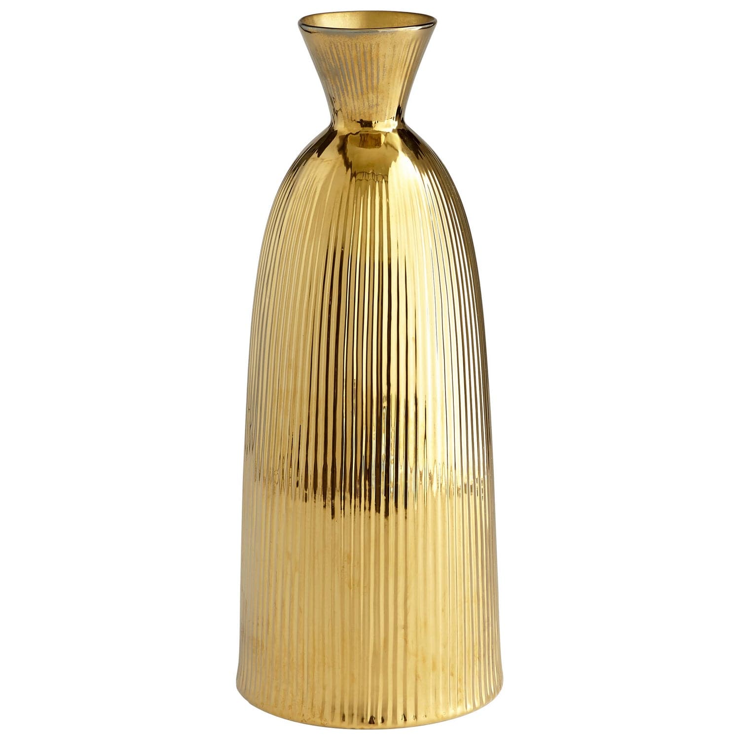 Cyan - 07766 - Vase - Noor - Gold