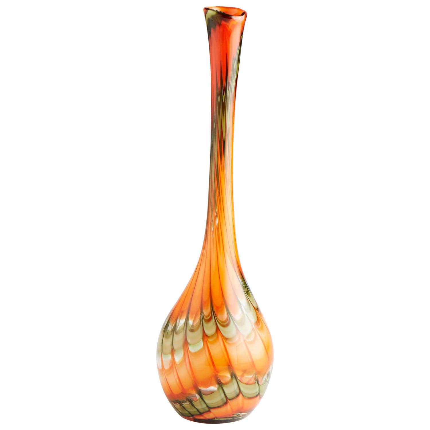 Cyan - 07795 - Vase - Atu - Orange