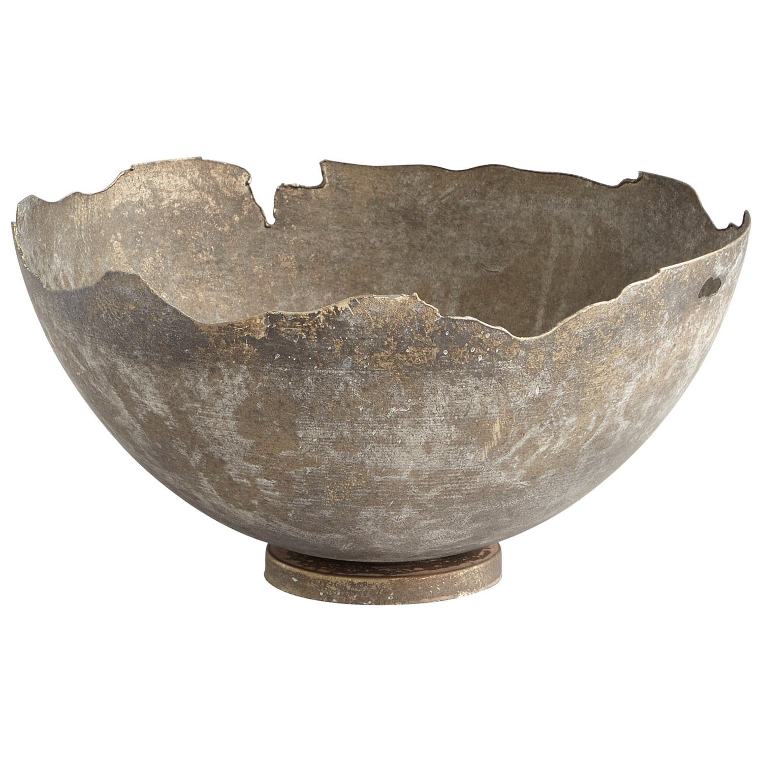 Cyan - 07958 - Bowl - Pompeii - Whitewashed