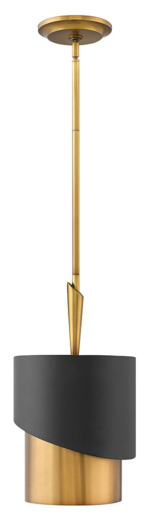 Fredrick Ramond - FR34317HBR - LED Pendant - Gigi - Heritage Brass