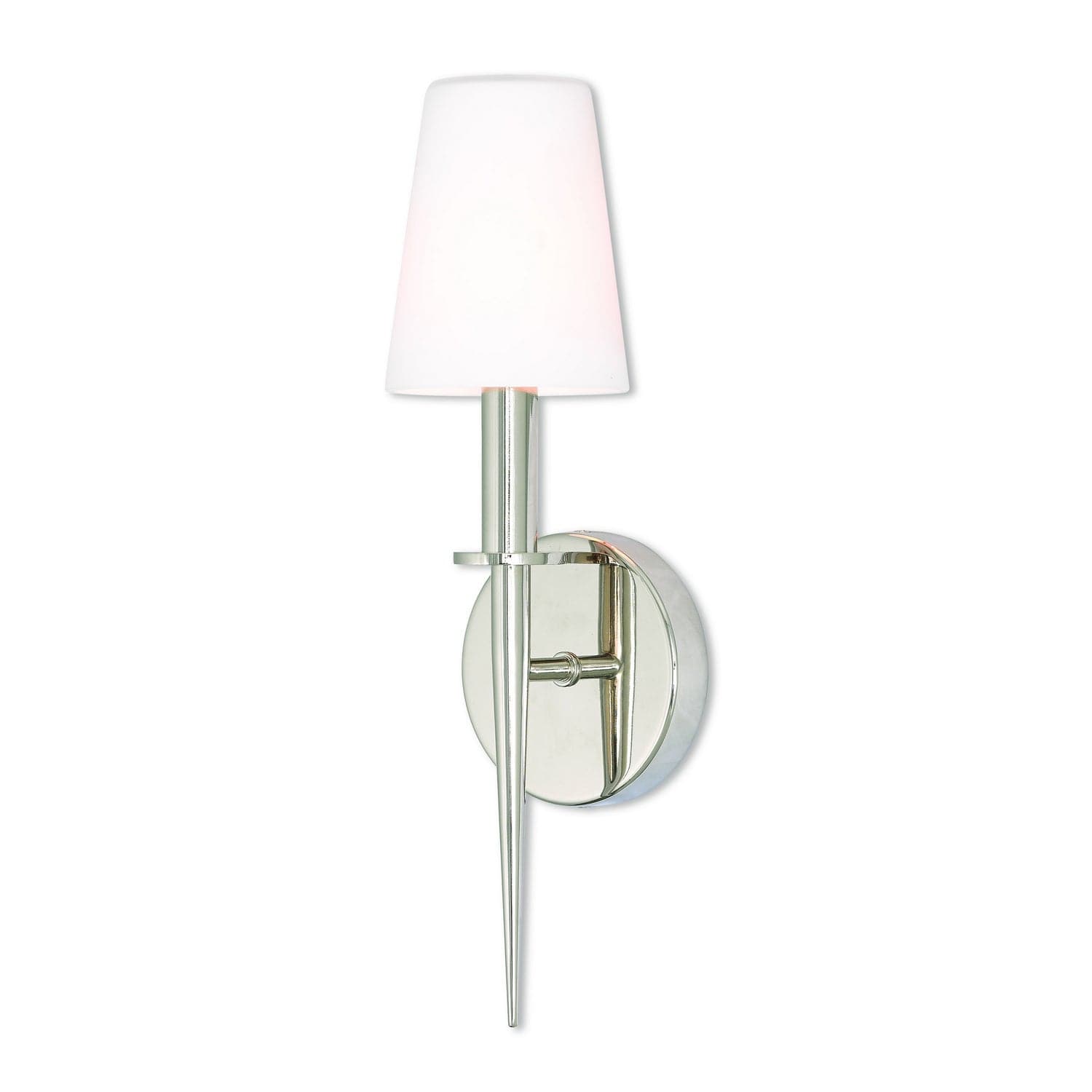 Livex Lighting - 41692-35 - One Light Wall Sconce - Witten - Polished Nickel