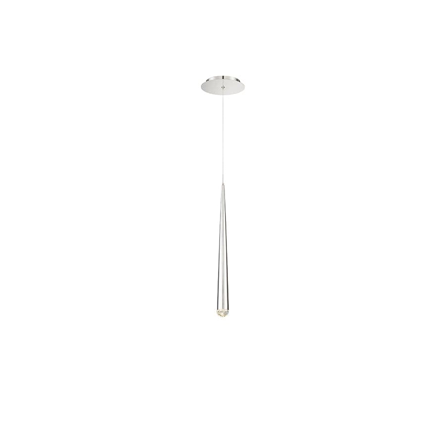 Modern Forms - PD-41719-PN - LED Mini Pendant - Cascade - Polished Nickel