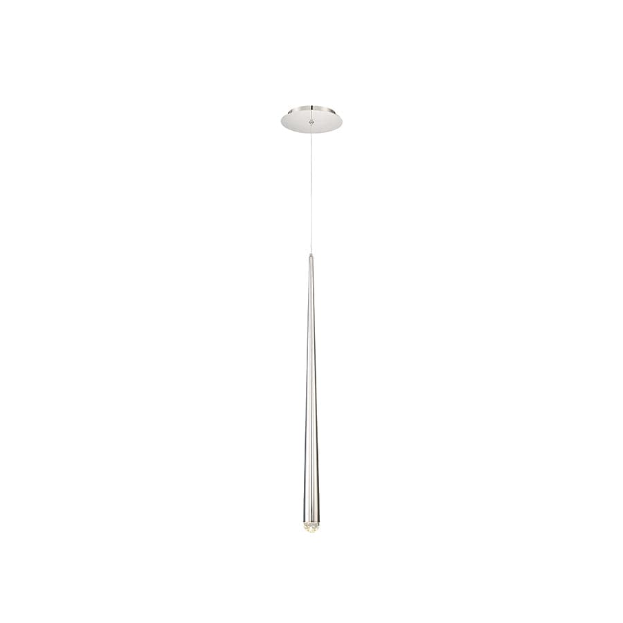 Modern Forms - PD-41728-PN - LED Mini Pendant - Cascade - Polished Nickel