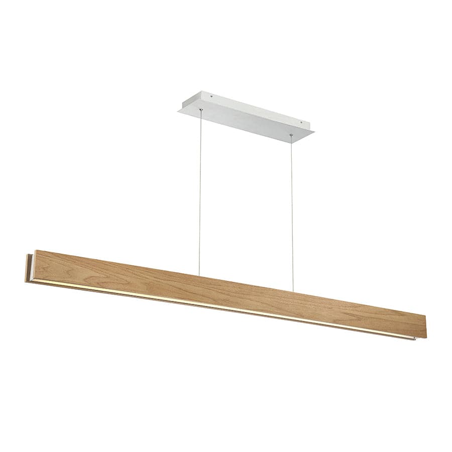 Modern Forms - PD-58756-WAL - LED Linear Pendant - Drift - Walnut