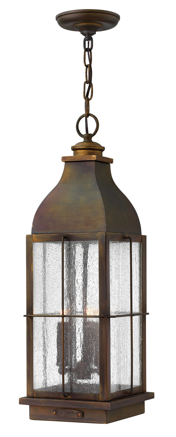 Hinkley - 2042SN-LL - LED Hanging Lantern - Bingham - Sienna