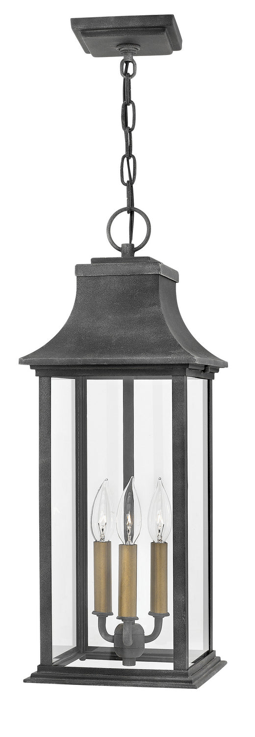 Hinkley - 2932DZ - LED Hanging Lantern - Adair - Aged Zinc