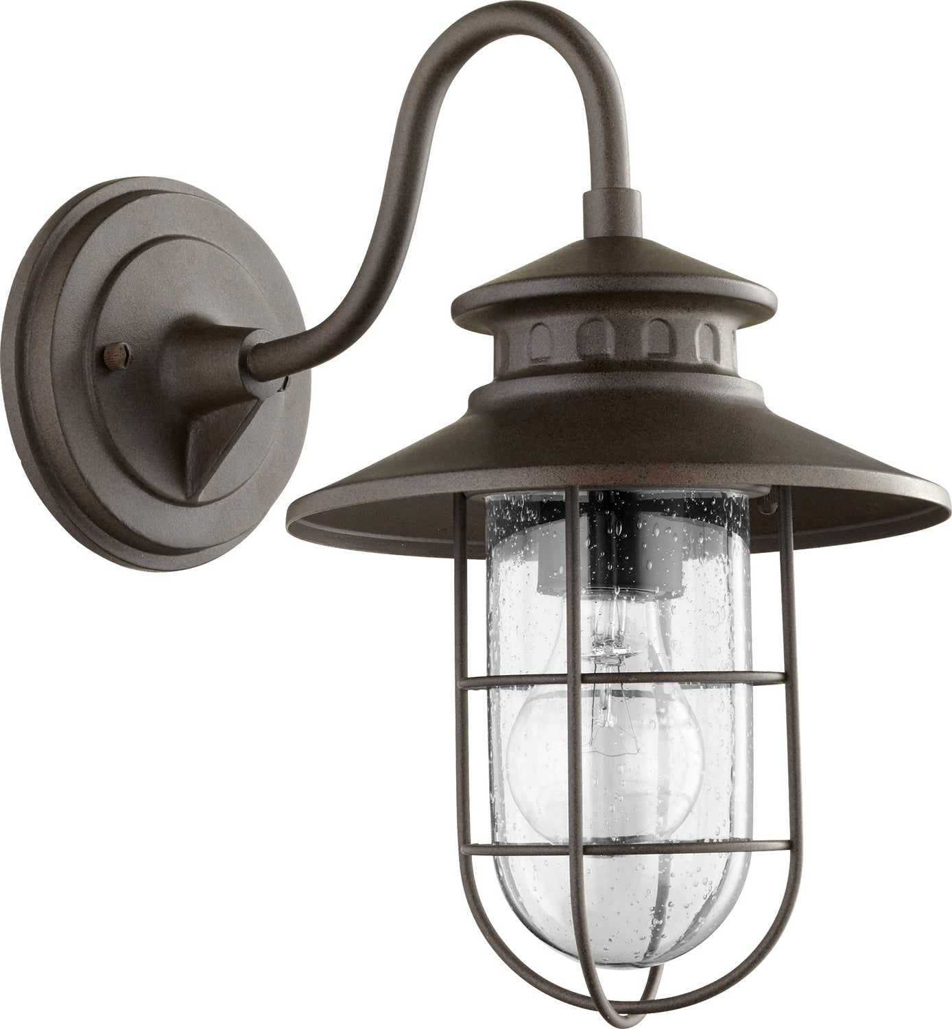 Quorum - 7696-86 - One Light Outdoor Lantern - Moriarty - Oiled Bronze