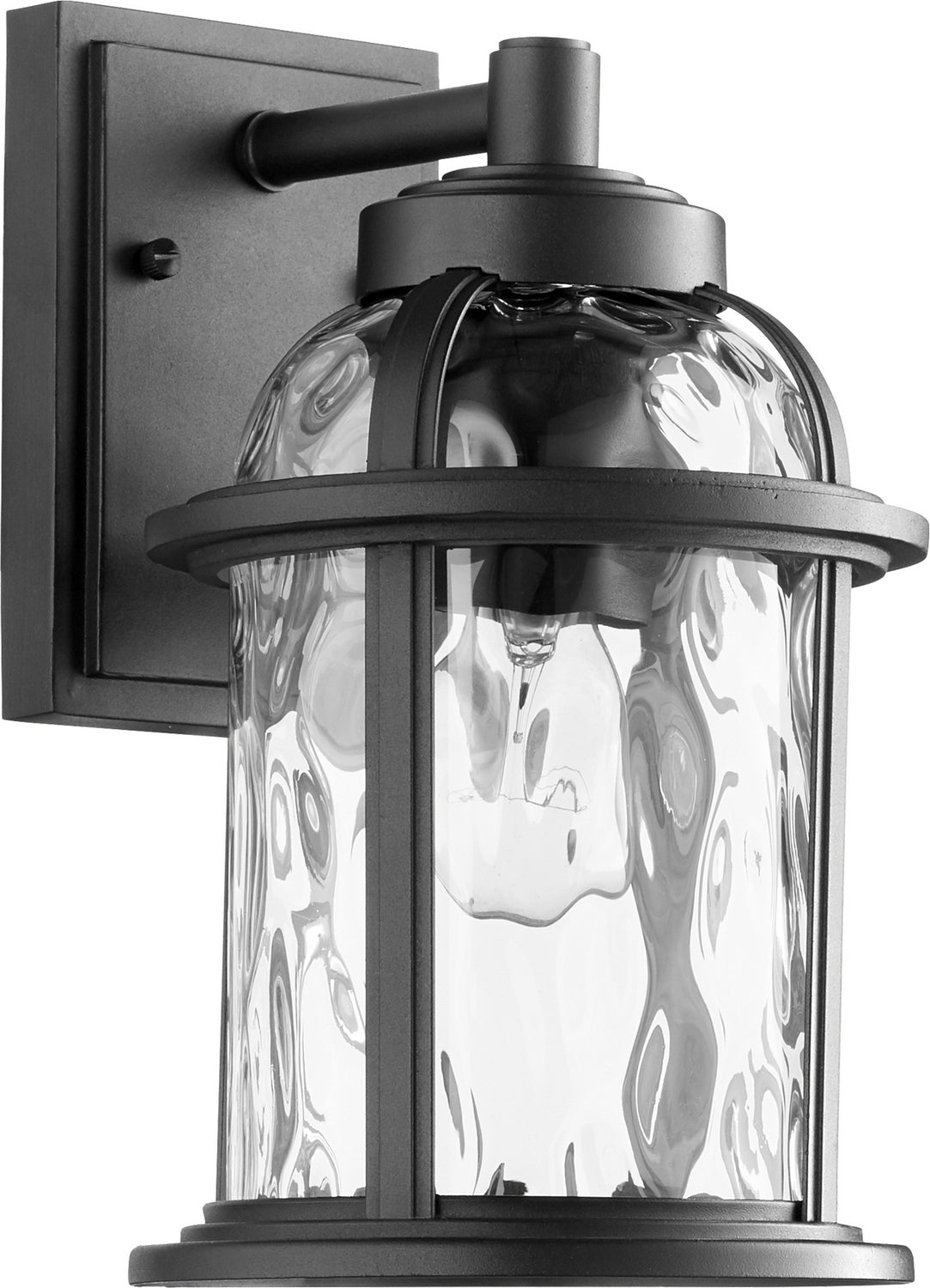 Quorum - 7760-69 - One Light Outdoor Lantern - Winston - Textured Black