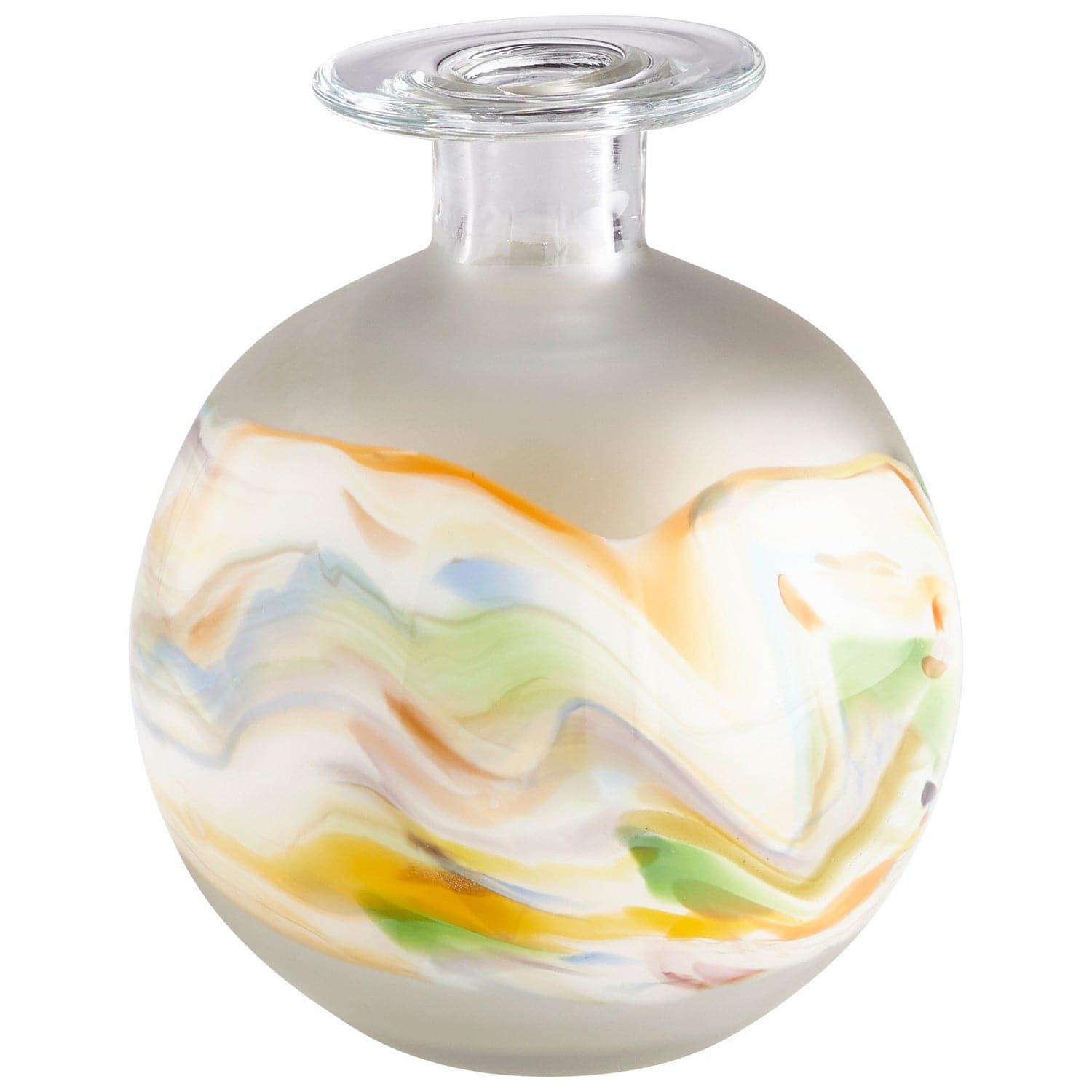 Cyan - 09499 - Vase - Multi Colored