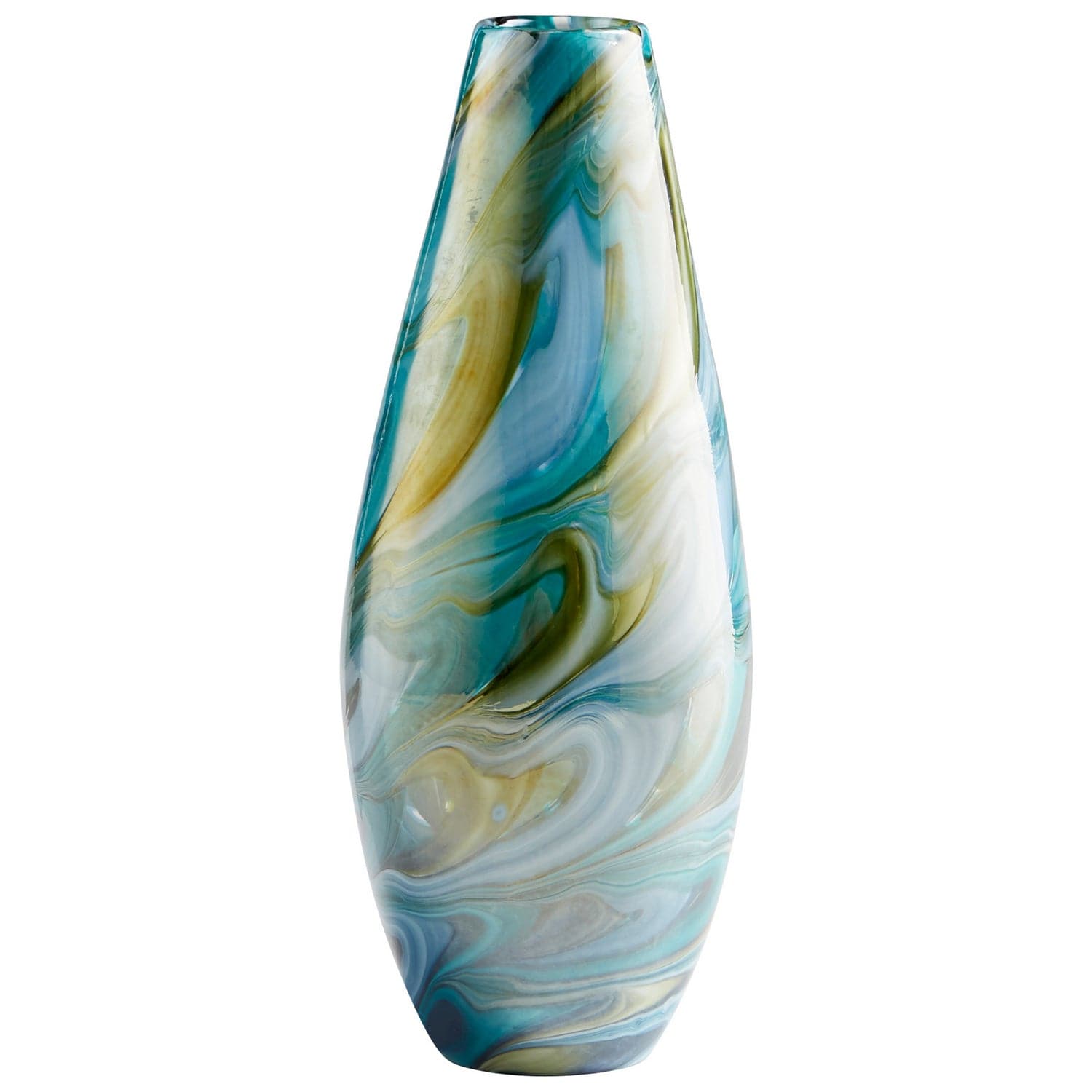 Cyan - 09501 - Vase - Multi Colored Blue