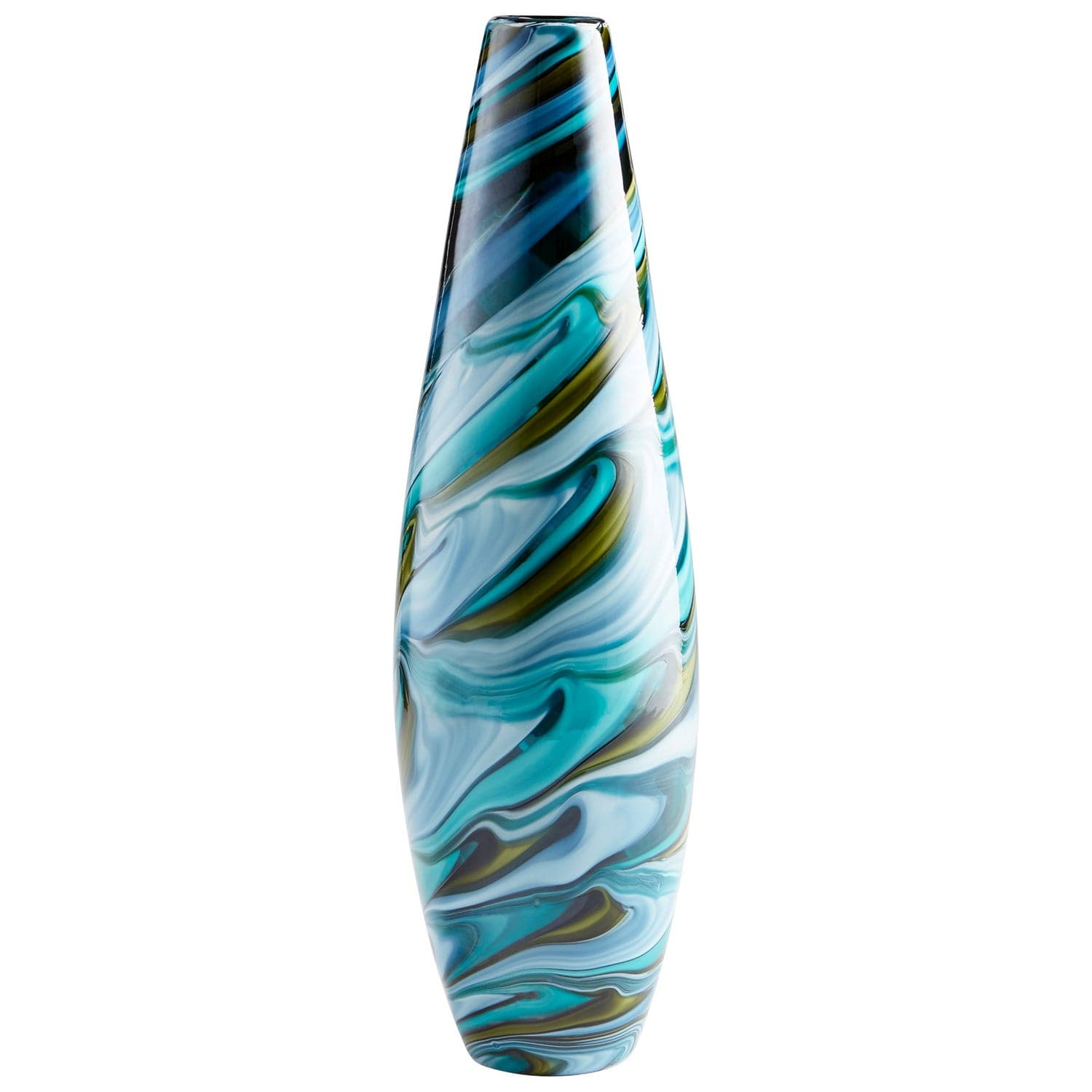Cyan - 09503 - Vase - Multi Colored Blue