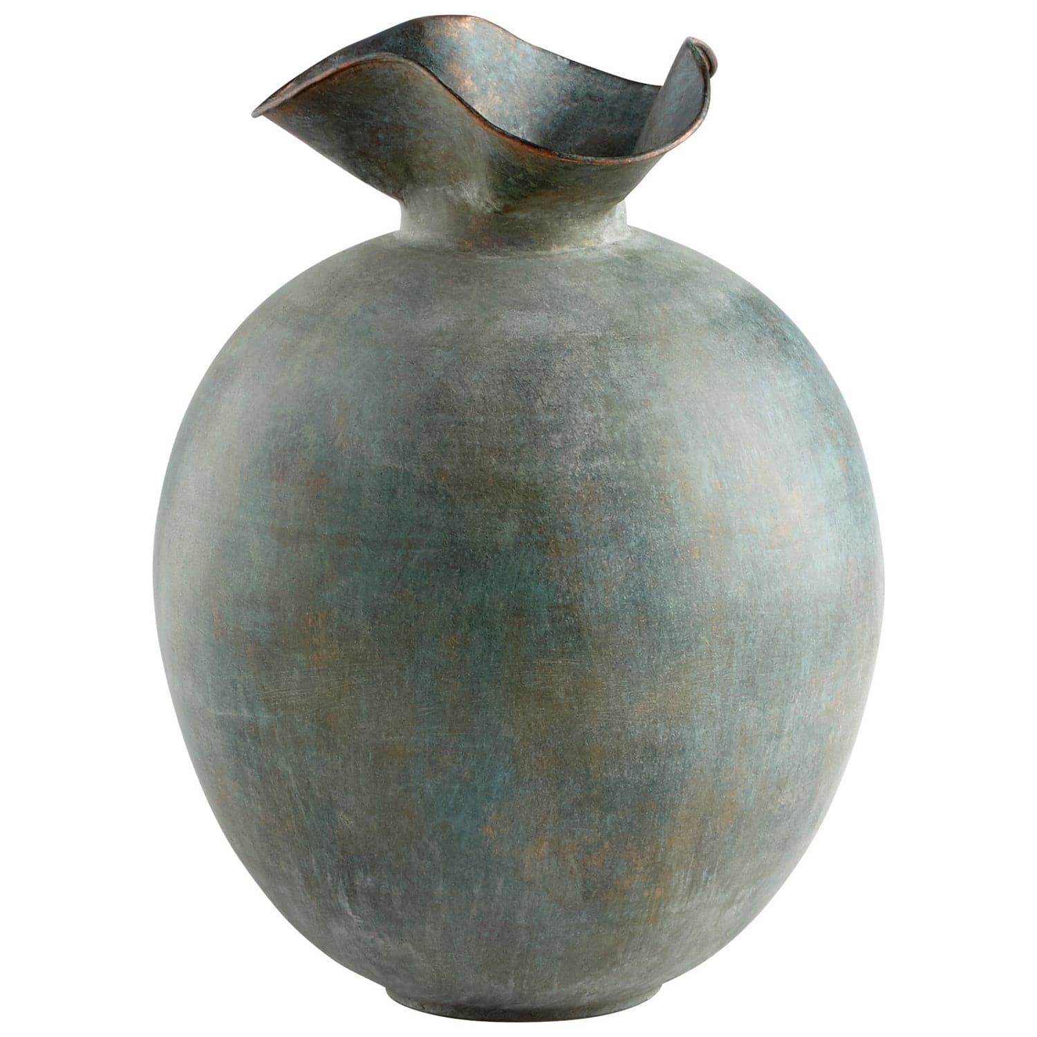 Cyan - 09631 - Vase - Gold Patina
