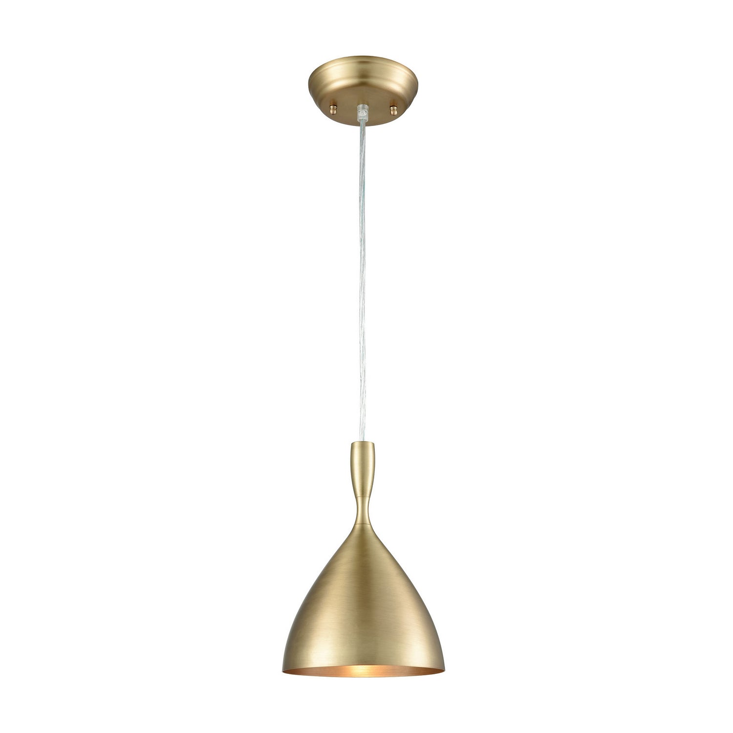 ELK Home - 17092/1FB - One Light Mini Pendant - Spun Aluminum - French Brass