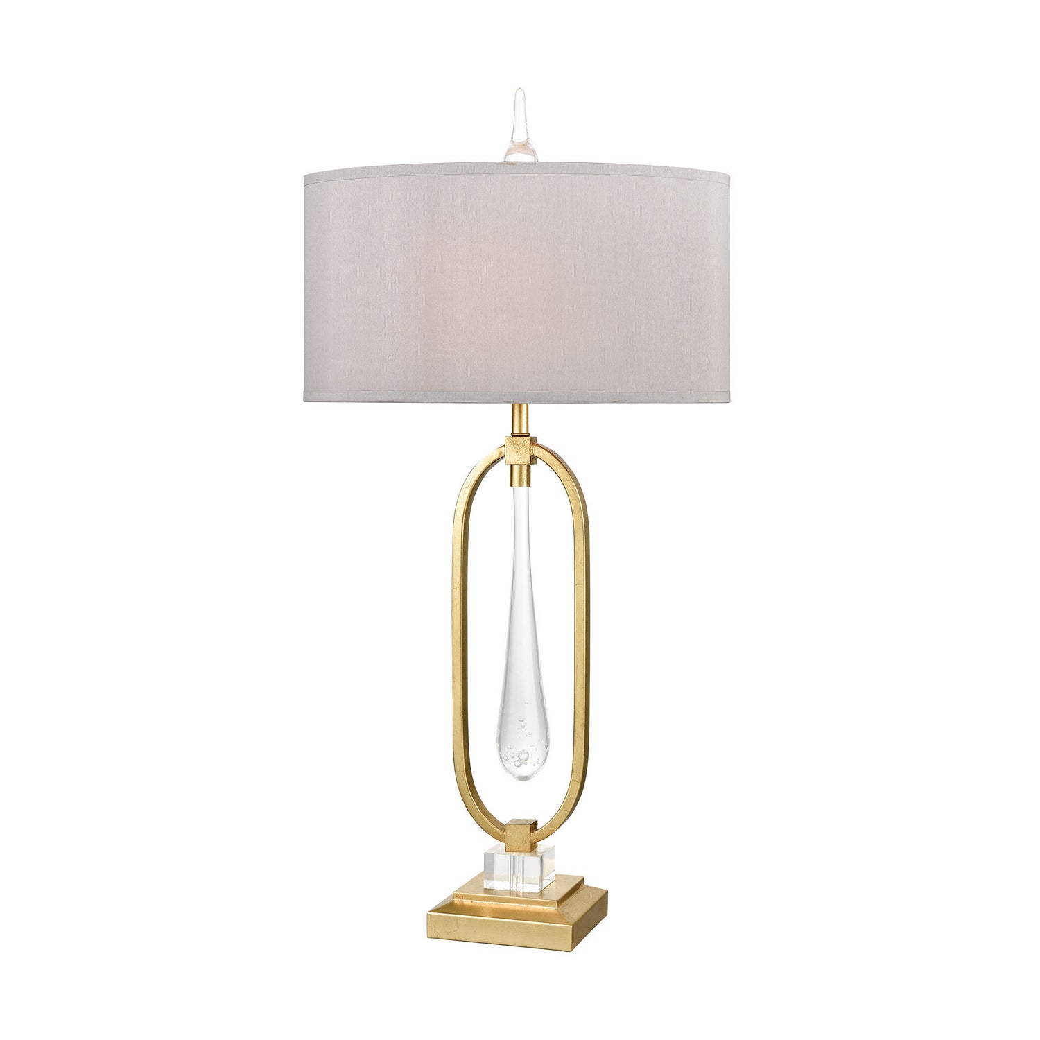 ELK Home - D3638 - One Light Table Lamp - Spring Loaded - Gold Leaf