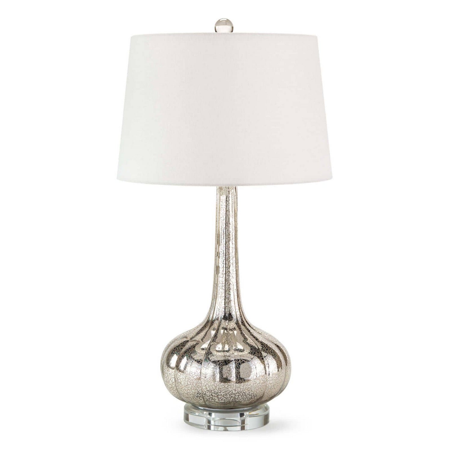 Regina Andrew - 13-1043AM - One Light Table Lamp - Milano - Antique Mercury