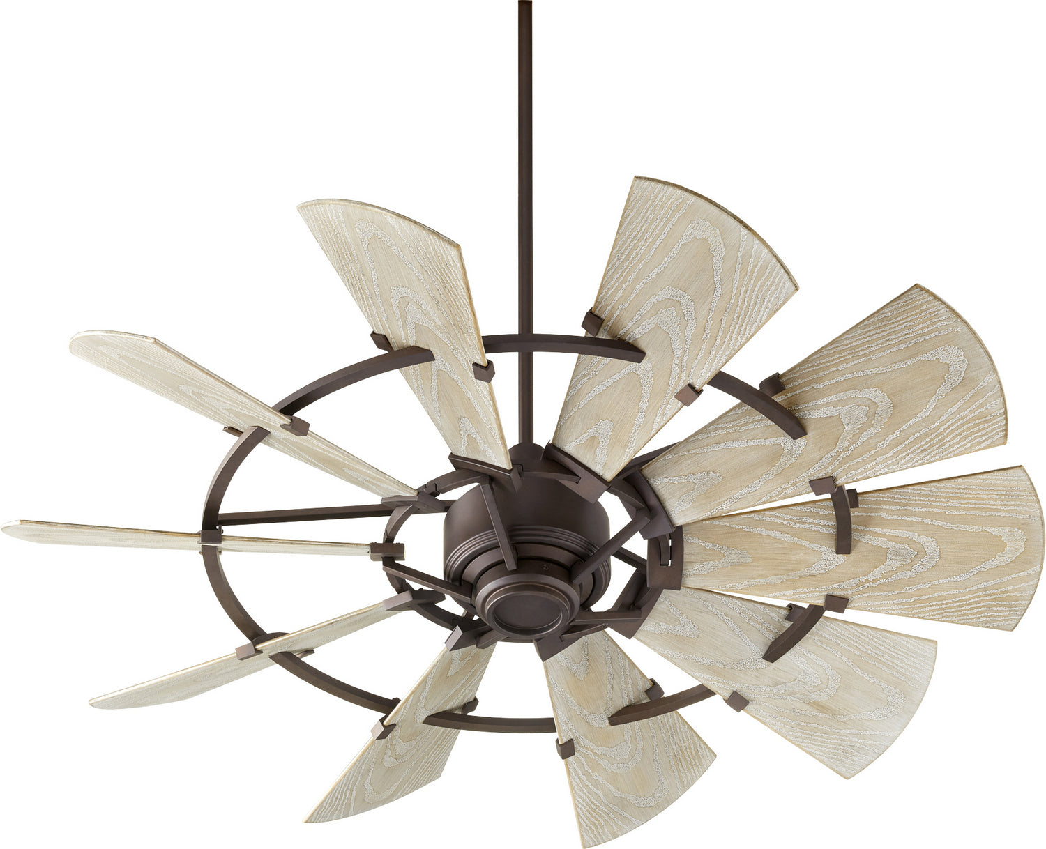 Quorum - 195210-86 - 52"Patio Fan - Windmill - Oiled Bronze