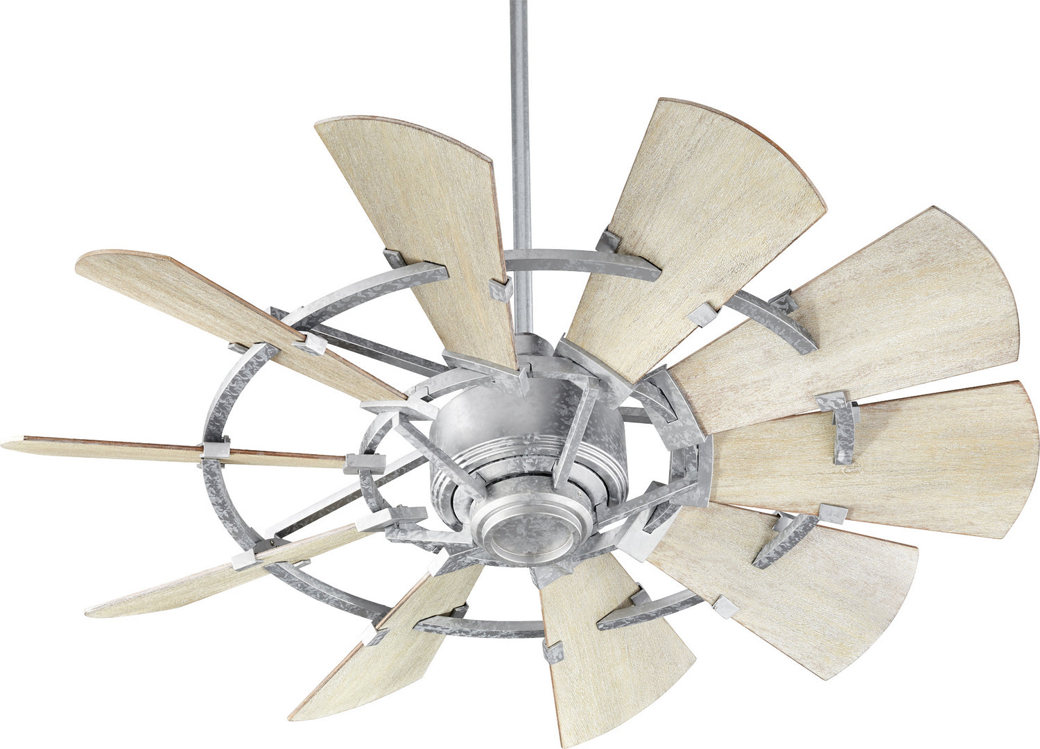 Quorum - 94410-9 - 44"Ceiling Fan - Windmill - Galvanized