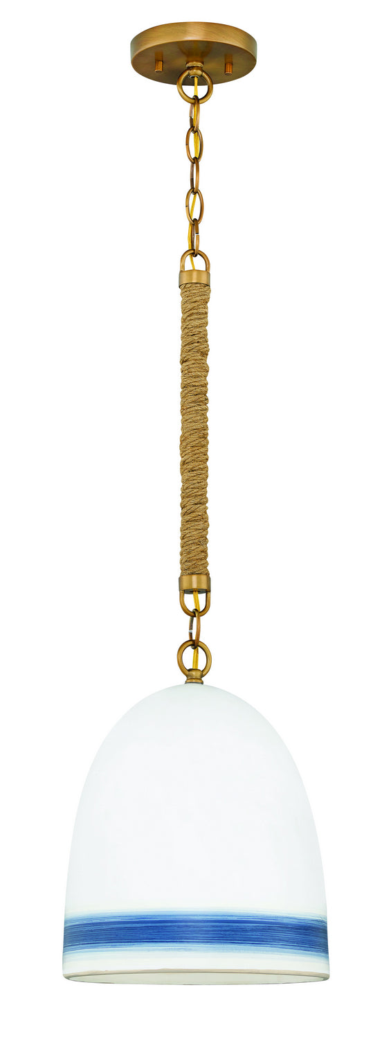 Hinkley - 3364HR-NV - LED Pendant - Nash - Heirloom Brass