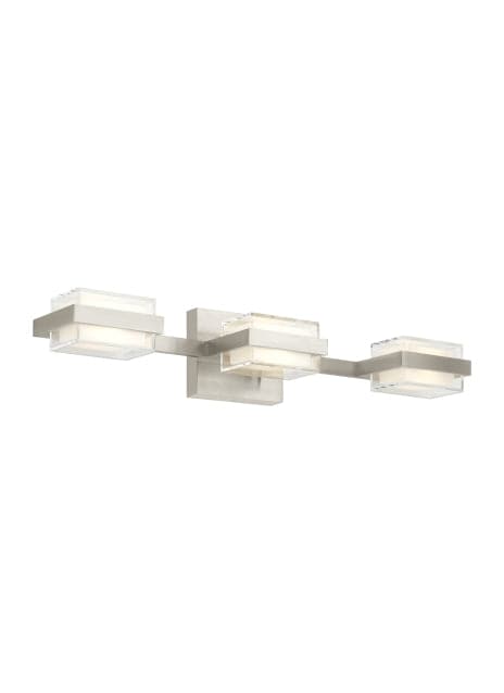 Visual Comfort Modern - 700BCKMD3HS-LED930 - Three Light Bath - Kamden - Satin Nickel