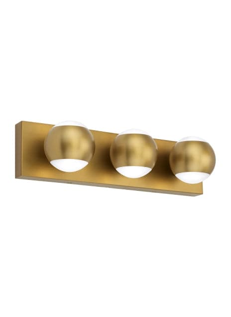 Visual Comfort Modern - 700BCOKO3R-LED930 - Three Light Bath - Oko - Aged Brass