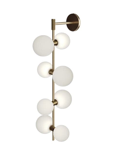Visual Comfort Modern - 700MDWS3GRS - LED Wall Sconce - ModernRail - Aged Brass