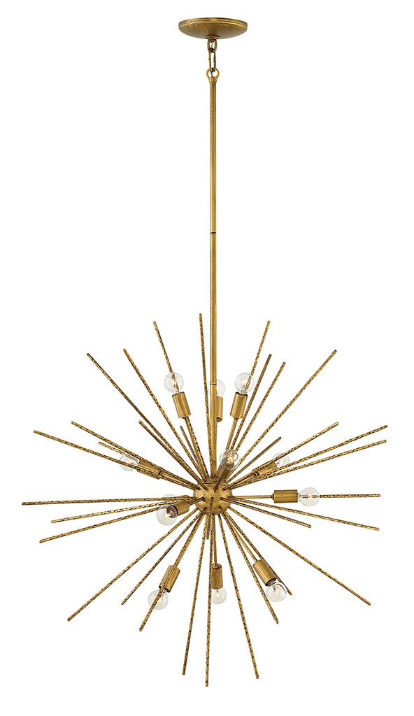 Fredrick Ramond - FR43015BNG - LED Chandelier - Tryst - Burnished Gold