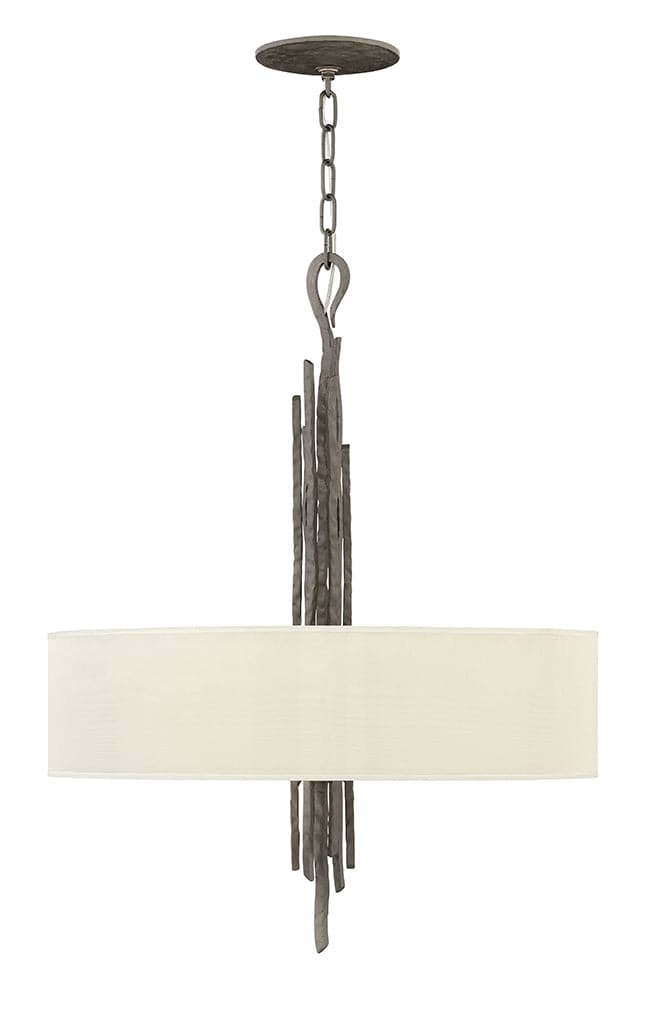 Fredrick Ramond - FR43415MMB - Six Light Chandelier - Spyre - Metallic Matte Bronze