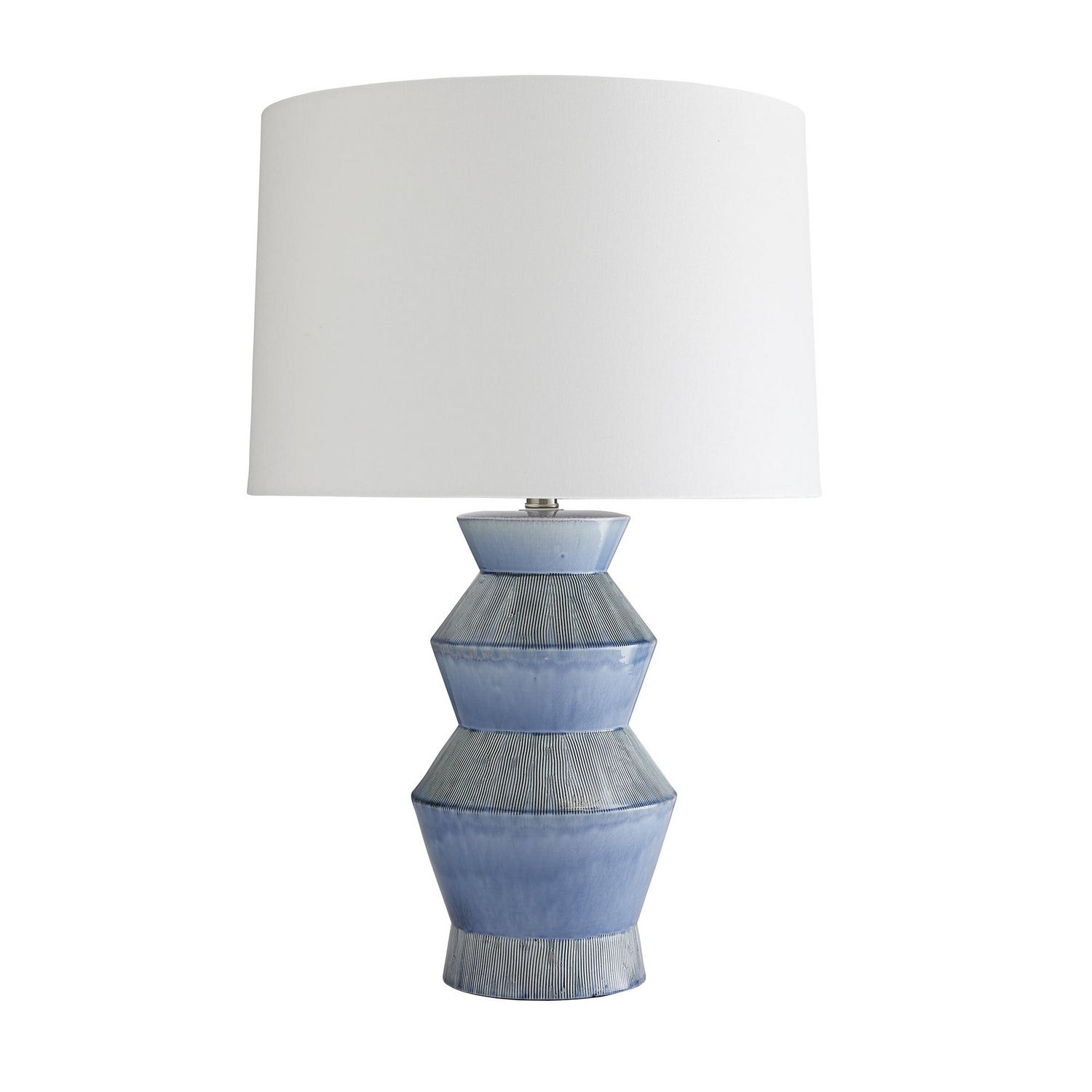 One Light Table Lamp from the Ogden collection in Provincial Blue finish