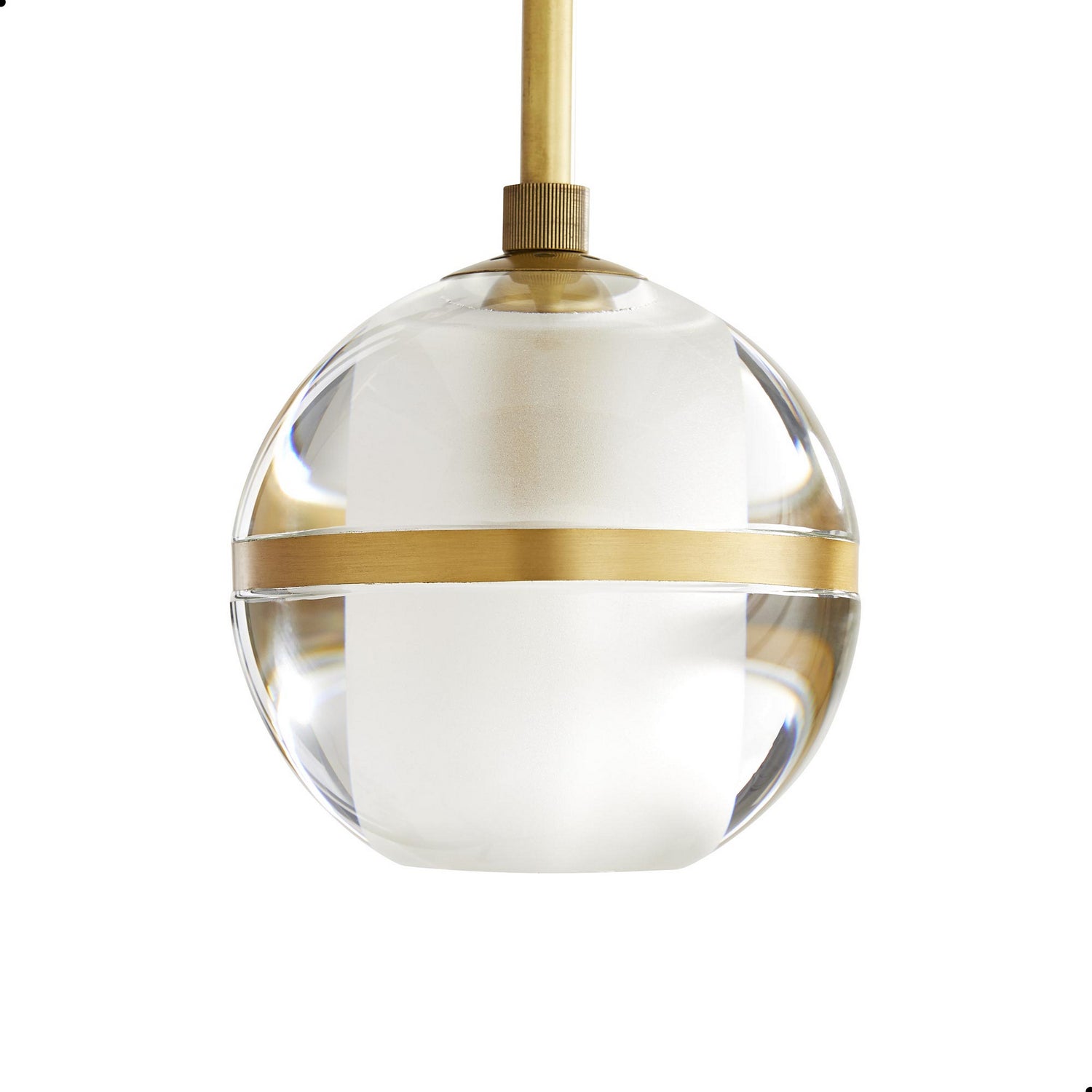 One Light Pendant from the Noble collection in Clear finish