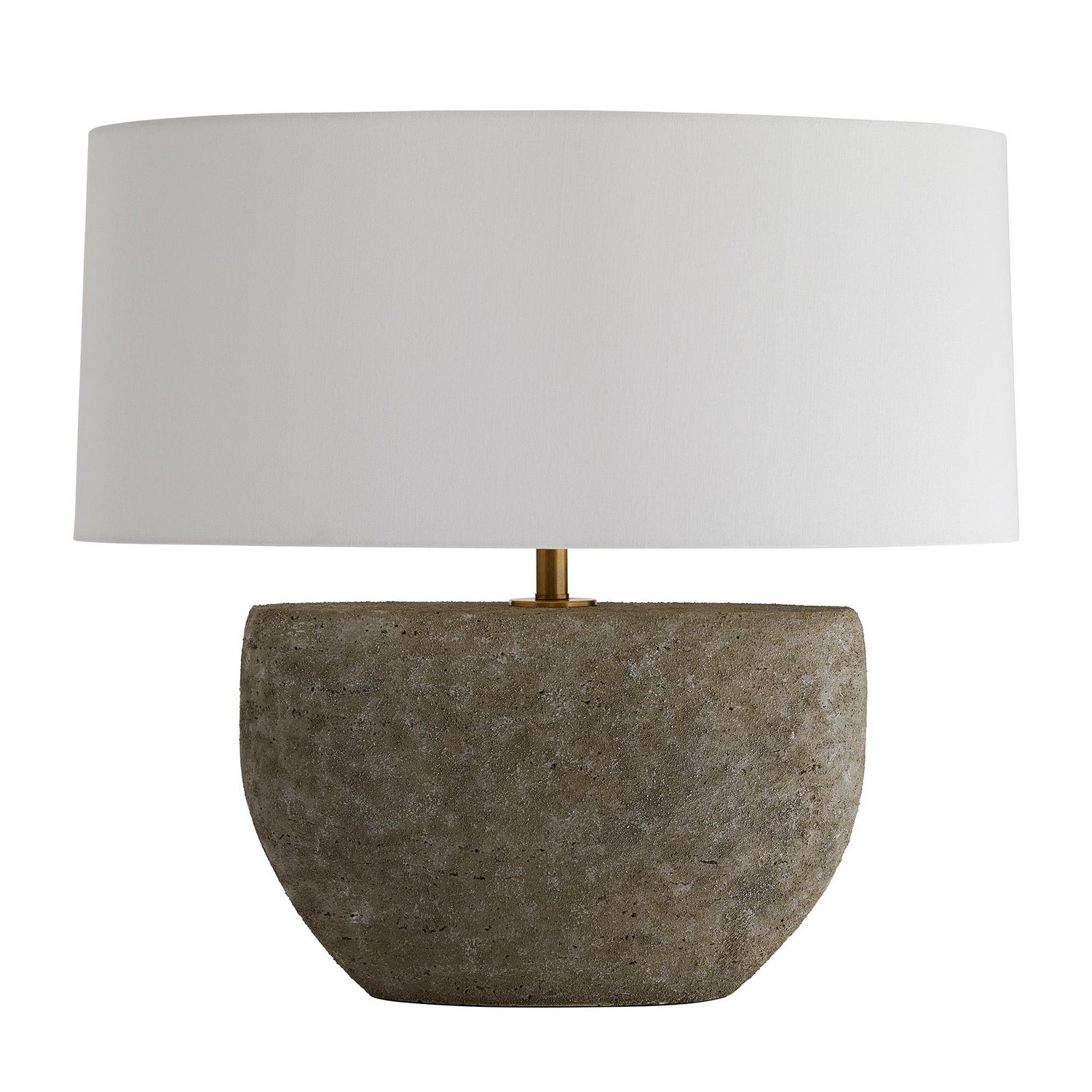 One Light Table Lamp from the Odessa collection in Fossil finish