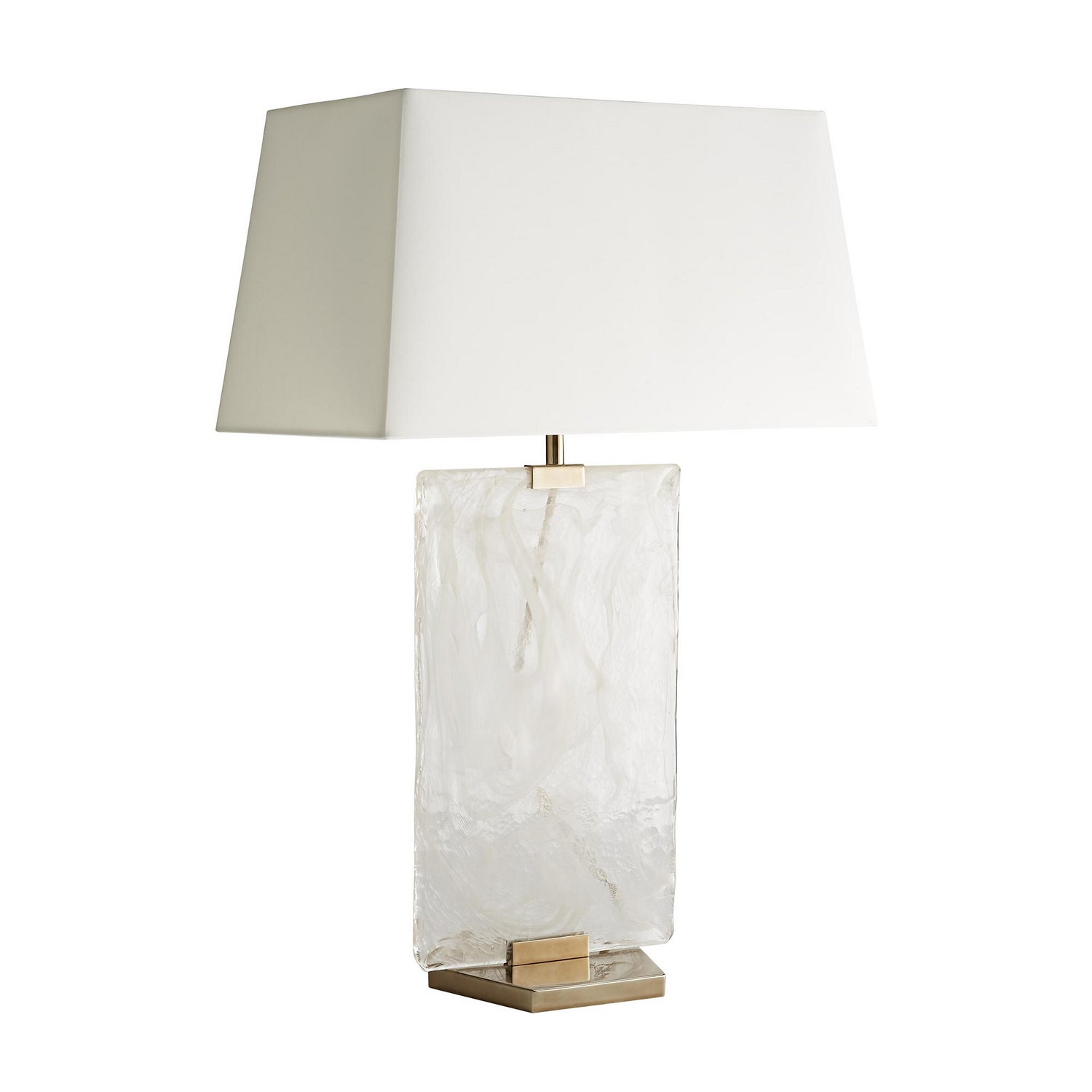 One Light Table Lamp from the Maddox collection in Opal Swirl finish