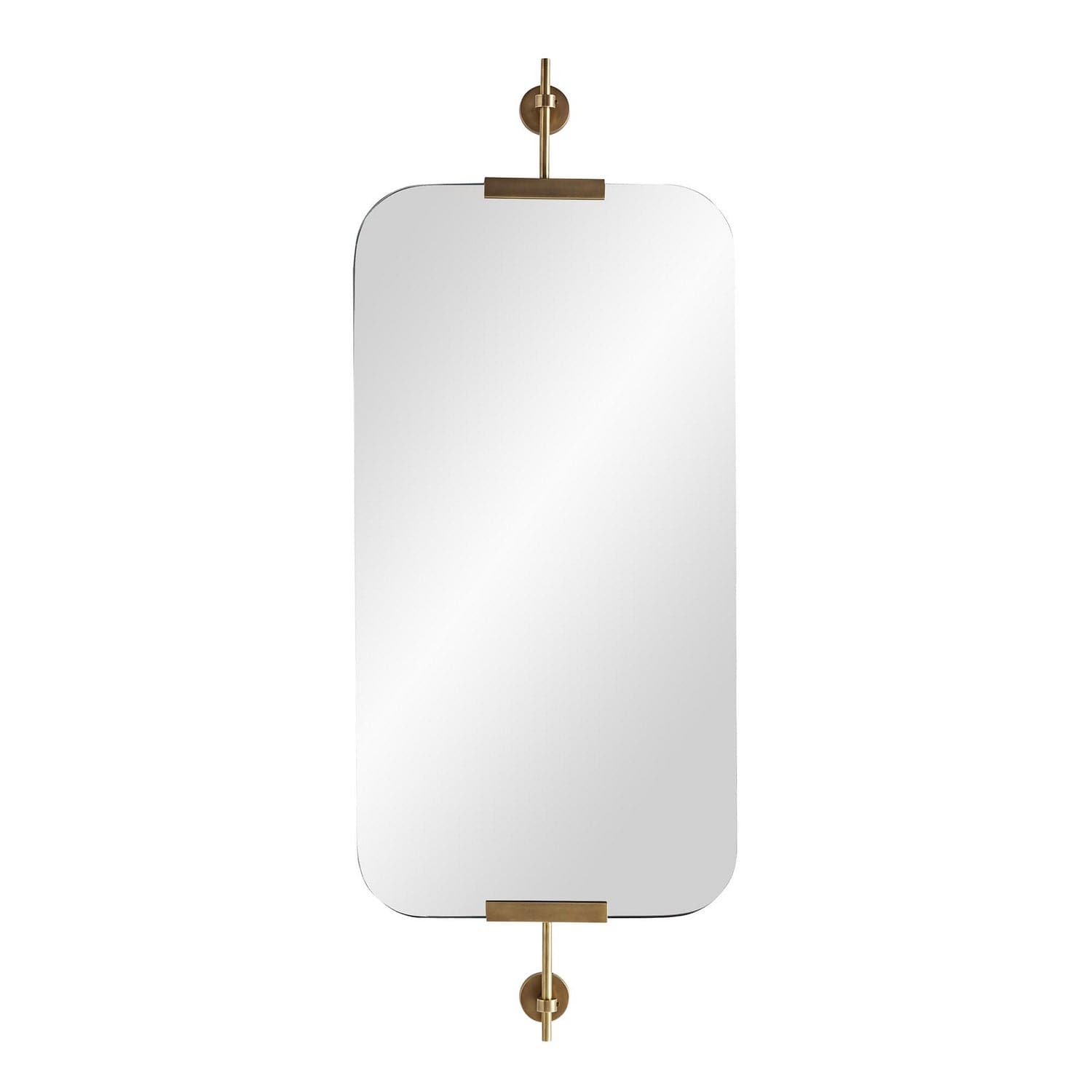 Mirror from the Madden collection in Antique Brass finish