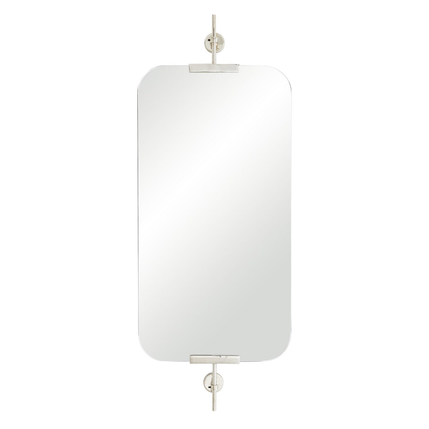 Mirror from the Madden collection in Polished Nickel finish