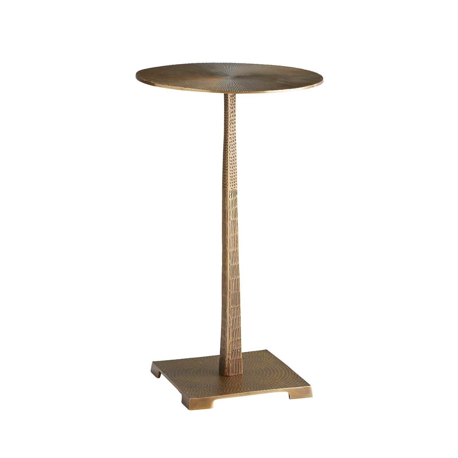 Accent Table from the Otelia collection in Vintage Brass finish