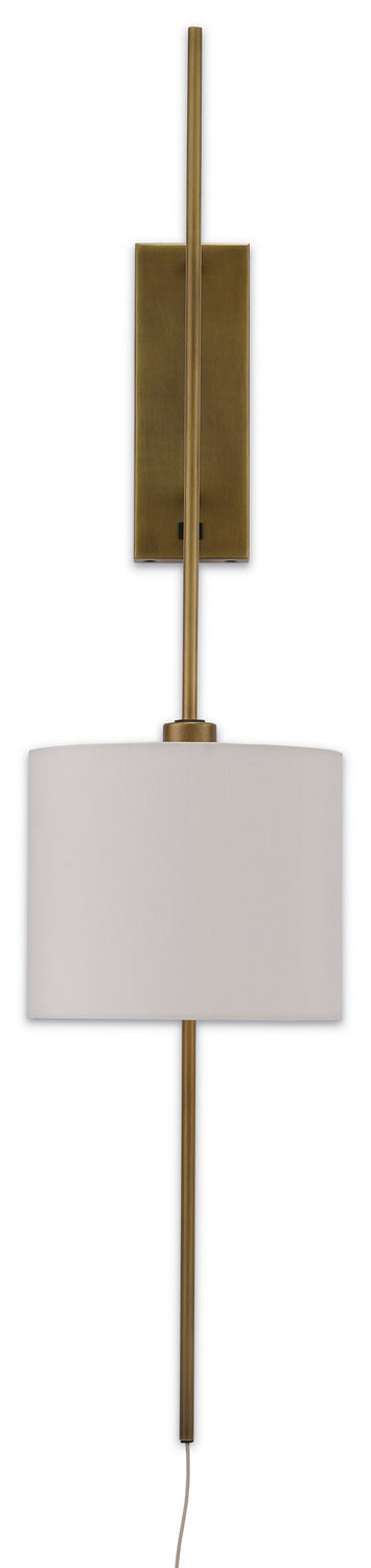 One Light Wall Sconce from the Savill collection in Antique Brass finish