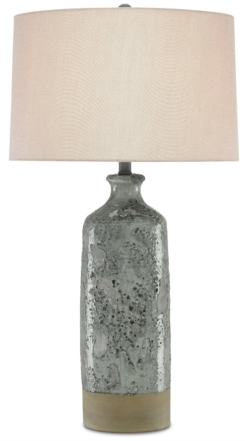 One Light Table Lamp from the Stargazer collection in Celadon Crackle/Gray finish