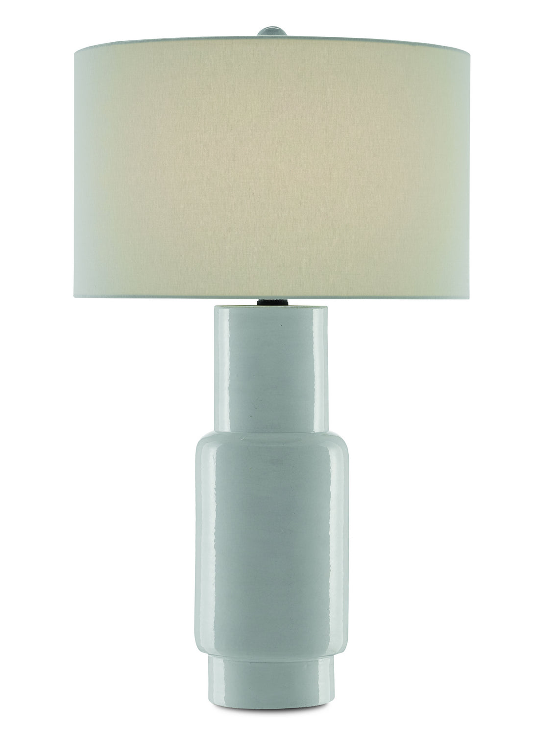 One Light Table Lamp from the Janeen collection in White/Satin Black finish