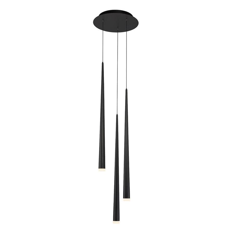 Modern Forms - PD-41803R-BK - LED Pendant - Cascade - Black